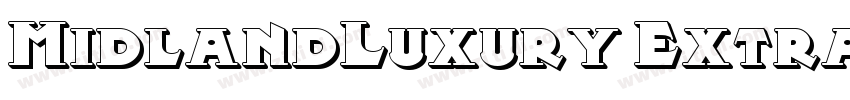 MidlandLuxury ExtraL字体转换